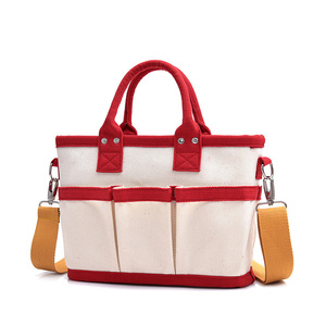 高品质帆布面料的新品女包设计师手提包中国供应商 - Product Image 3