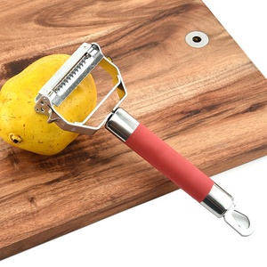 Chất Lượng Cao Đa Chức Năng Cầm Tay Bằng Thép Không Gỉ <span class=keywords><strong>Peeler</strong></span> Trái Cây Rau Phụ Kiện Nhà Bếp Khoai Tây Cà Rốt <span class=keywords><strong>Slicer</strong></span> - Product Image 2