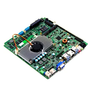 Материнская плата X86 mini itx I7 Combo с 1 * Lvds, 1 * VGA, 2 * mini pcie