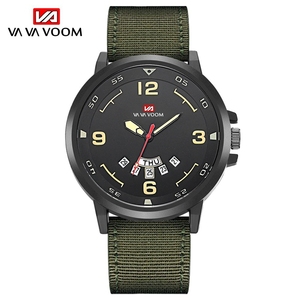 <span class=keywords><strong>Orologio</strong></span> da Polso VAVA WOOM per <span class=keywords><strong>Uomo</strong></span>, Sportivo ed Elegante con <span class=keywords><strong>Cinturino</strong></span> in <span class=keywords><strong>Pelle</strong></span>, Relogio Masculino, <span class=keywords><strong>Orologio</strong></span> alla Moda con Indicazione del Giorno - Product Image 5