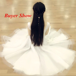 Hot <strong>Sale</strong> Custom Size Women Girls Performance Competition Wear White Ballroom <strong>Dress</strong>