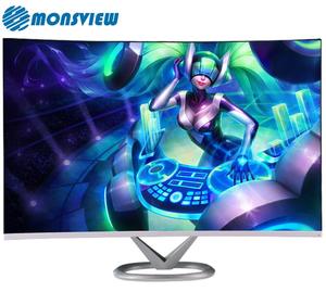 32 inch cong màn hình 32 inch cong hiển thị <span class=keywords><strong>144Hz</strong></span> 165Hz chơi game màn hình máy tính với <span class=keywords><strong>Displayport</strong></span> hdmied USB loa âm thanh - Product Image 2