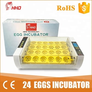 Holding 24 Eggs Quail/chicken/<strong>parrot</strong>/turkey Automatic Egg Incubator <strong>Brooder</strong> Egg Hatching Machine Price YZ-24A - Product Image 2