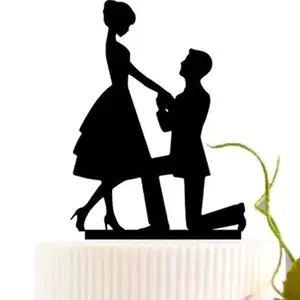 wedding favors Love Birds Kissing acrylic cake stand ,cake topper ,cake pick