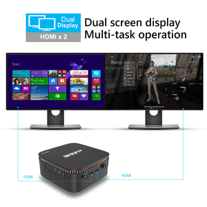 อินเทลอพอลโลทะเลสาบเซเลอรอน AK1,มินิพีซี Win10 4GB 64GB SSD Dual HD Power On Line รองรับ <span class=keywords><strong>J3455</strong></span> G 5G Wi-Fi รุ่นใหม่ล่าสุดปี2.4 - Product Image 5