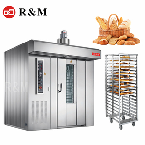 Carrousel semi-industriel Cuisson de pain Style compétitif personnalisé Vente en gros bon marché Four rotatif à pain en gros en Chine - Product Image 2
