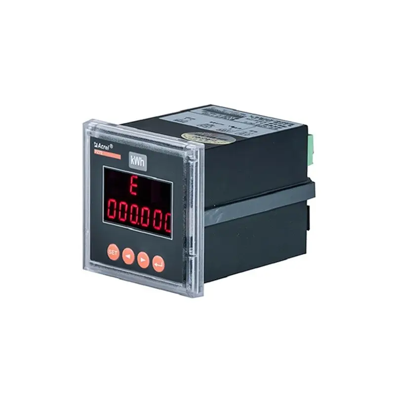 ACREL 72*72mm dc energy meter with RS485 voltage 0-1000V current 0-9999A PZ72-DE/C input 75mV 4-20mA 5V power supply 24V 48V