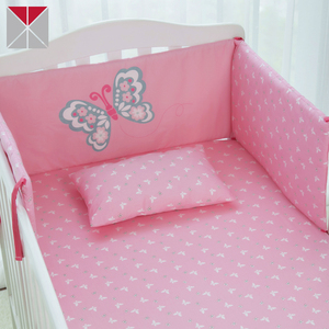 Stable qualité 100% coton literie de bébé mini crèche pare-chocs respirant - Product Image 4
