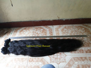 Extensiones de cabello humano indio 100% Natural y estilo de cabello de formas de ondas súper rizadas - Product Image 4