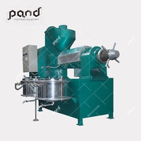 Semi-automatische 6yl-68 6yl-130 schroefkokospersmachine voor het persen van sesam, sojabonen, walnoten en amandelen, hoge productiviteit, koud en warm persen
