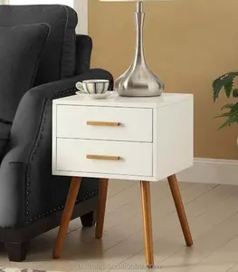 カスタマイズデザインオフィスデスクサイドテーブルとカップホルダーkd家具