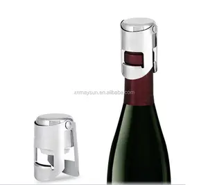 Sistema de tapón decantador de vino de botella, tapón de botella, tapa de goma segura, mantiene el tapón fresco del vino