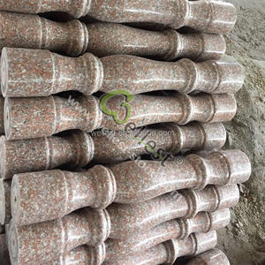 Polierte G562 Granit Geländer Günstige Ahorn Rot Granit Baluster und Balkon Geländer - Product Image 5