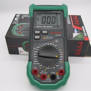 Mastech multímetro digital, ms8269 3 1/2 multímetro digital lcr medidor ac/dc tensão, resistência à corrente, testador de indutor de temperatura de capacitância - Product Image 5