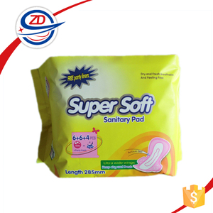 Al <span class=keywords><strong>por</strong></span> mayor 285mm desechable día y noche uso toalla sanitaria servilleta sanitaria - Product Image 3