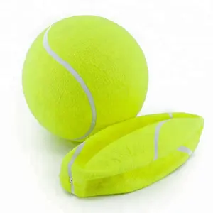 Logo kustom 5 inci bola tenis ukuran besar tiup
