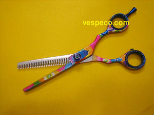 Tijeras de salón de peluquería con revestimiento de papel - Product Image 4