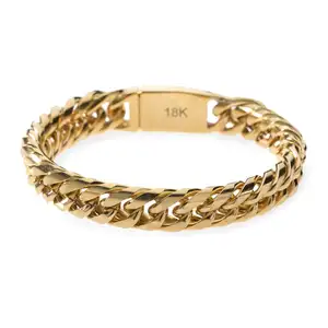 Chine gros hommes italien plaqué or Bracelet pour hommes avec des chaînes de luxe chaînes en or