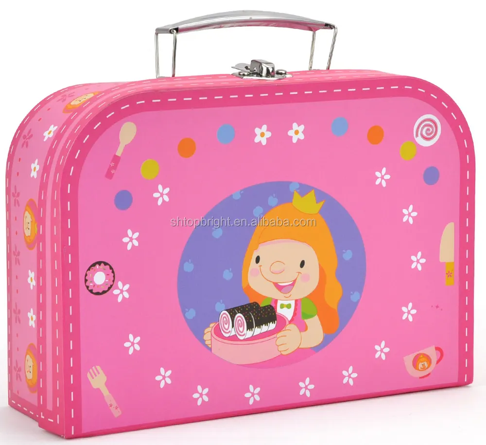 Topbright top amazon pretend play wooden fashion handbag picnic toys for girls