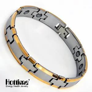 Fashion Shiny Polished Tungsten Bracelet Design For Male
