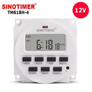 12VDC/AC 7 Tage Wöchentlich Programmierbare Digitale Elektronische LED Beleuchtung Timer