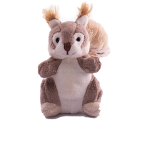 Petite peluche d'écureuil - Peluche en peluche d'écureuil, jouet en peluche doux pour enfants