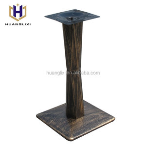 Salle à manger cru fonte pied de table pour table ronde en granit haut - Product Image 3