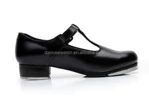 Usine Fabricant <span class=keywords><strong>Pas</strong></span> <span class=keywords><strong>Cher</strong></span> Filles Noir PU <span class=keywords><strong>Chaussures</strong></span> De Danse <span class=keywords><strong>Chaussures</strong></span> De <span class=keywords><strong>Claquettes</strong></span> pour Enfants - Product Image 2