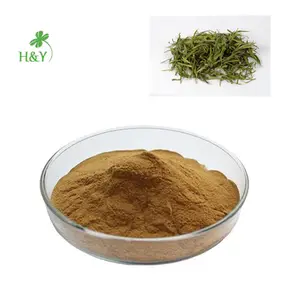 Extracto de hoja de bambú 100% natural, polvo de hoja de bambú puro