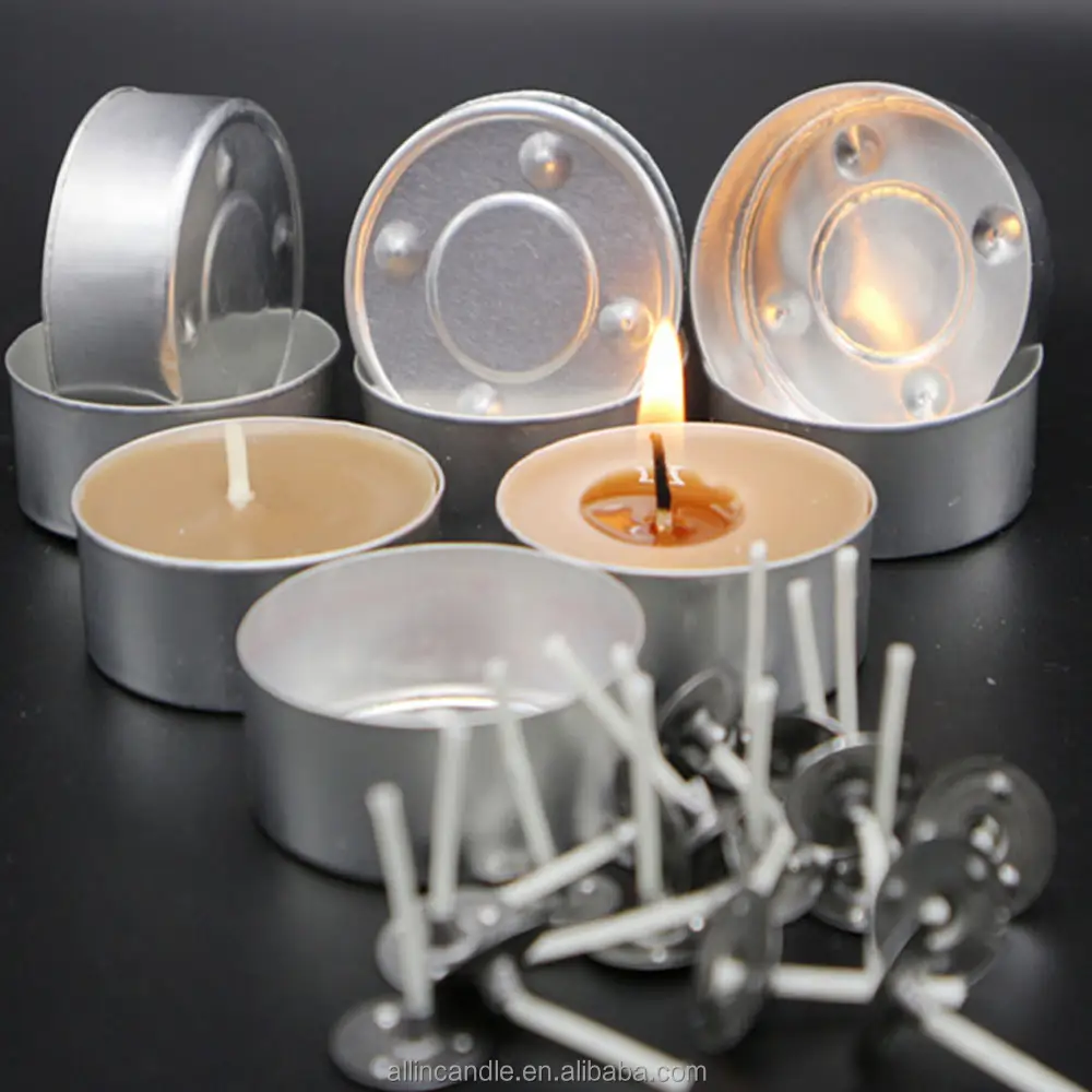 12g 14g Aluminium Tee licht Kerzen becher in loser Schüttung