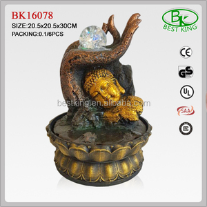 Resina <span class=keywords><strong>Buda</strong></span> de fuentes <span class=keywords><strong>con</strong></span> luz - Product Image 4