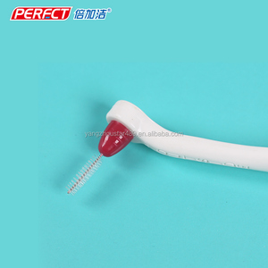 Gomma Lungo Manico Scovolino interdentale Doppio Teste di Plastica Adulti - Product Image 5