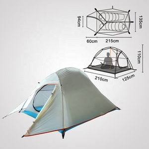 JWJ-065 Outdoor Draagbare Ultralichte Trekkingtenten 2 Persoons Waterdichte Camping Bergtent - Product Image 3