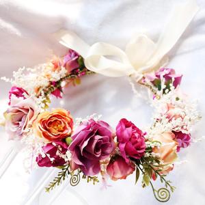 1571E <span class=keywords><strong>Couronne</strong></span> <span class=keywords><strong>de</strong></span> <span class=keywords><strong>fleurs</strong></span> <span class=keywords><strong>séchées</strong></span> pour la mariée en gros Bandeaux à <span class=keywords><strong>fleurs</strong></span> <span class=keywords><strong>Couronne</strong></span> <span class=keywords><strong>de</strong></span> <span class=keywords><strong>cheveux</strong></span> <span class=keywords><strong>de</strong></span> <span class=keywords><strong>fleurs</strong></span> <span class=keywords><strong>de</strong></span> mariage - Product Image 3