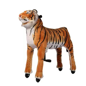 Gelukkig Ritten Op Dier Rijden Speelgoed Tijger Scooter - Product Image 1