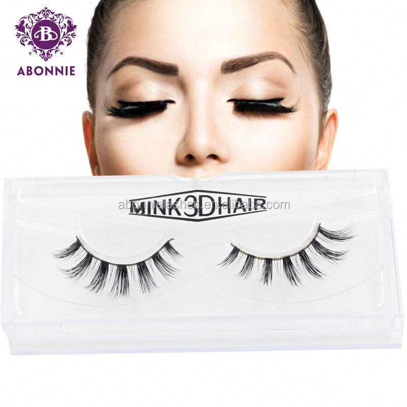 Effacer Invisible Bande 3d Cils 3d Vison Cils 100% Vison Fourrure Fait Faux Cils