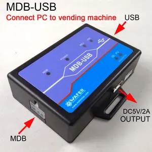 MDB-USB nakitsiz ödeme adaptörü cep otomat otomat makinesi için POS bağlamak için