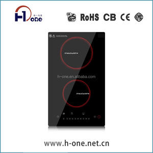 Cocina aparato de seguridad, doble dominó quemador estufa de inducción fuente de <span class=keywords><strong>la</strong></span> fábrica - Product Image 1