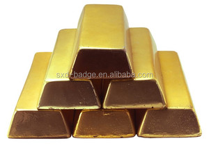 Sıcak satış 1oz altın kaplama <span class=keywords><strong>tungsten</strong></span> altın barlar 24k altın kaplı külçe bar - Product Image 2