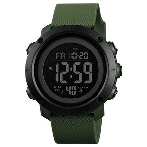 Montre électronique <span class=keywords><strong>Skmei</strong></span> <span class=keywords><strong>1426</strong></span>, résistante à l'eau 5 ATM, OEM ODM, fond en acier inoxydable, double affichage de l'heure - Product Image 3