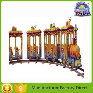 Animal feliz <span class=keywords><strong>tren</strong></span> eléctrico con <span class=keywords><strong>la</strong></span> pista parque de atracciones jinete in the ranuras - Product Image 3