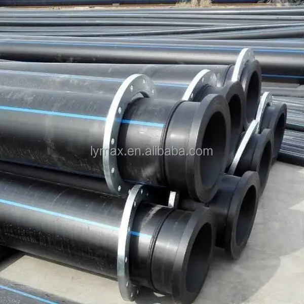 Agriculture Types of Flexible Plastic 4 inch Black HDPE Water Pipe Fittings Price
