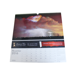 Papel estucado colgante de <span class=keywords><strong>pared</strong></span> calendario mensual - Product Image 4