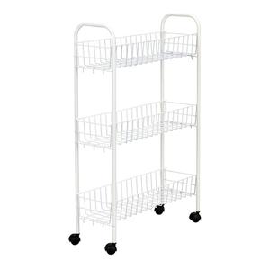 Cesta de alambre de 4 niveles para frutas y verduras, <span class=keywords><strong>carrito</strong></span> de almacenamiento profundo para cocina, soporte de alimentos - Product Image 2
