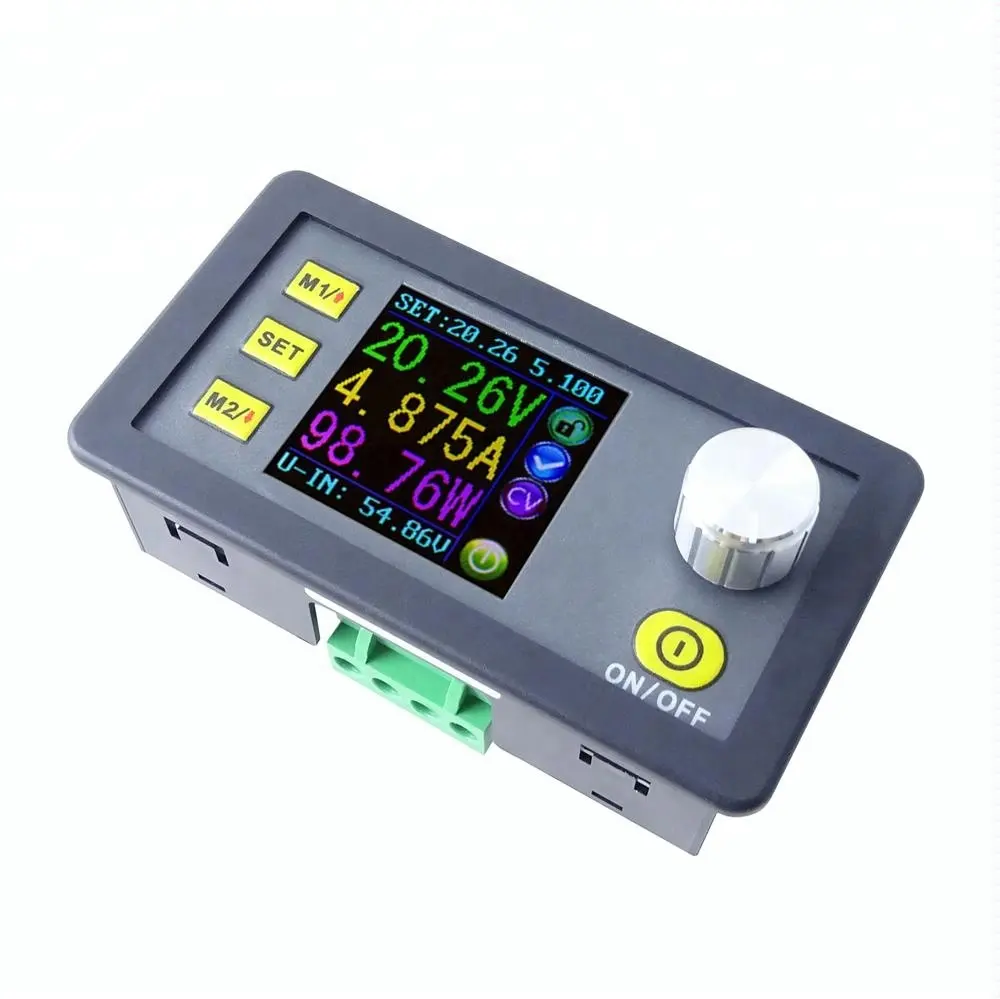 Kongqiabona DP50V5A Module dalimentation programmable abaisseur de Tension Actuelle à Tension constante Régulateur convertisseur de Tension LCD Couleur