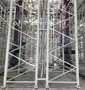 אחסון מחסן אוטומטי חסכוני בעבודה כבדה מערכת מדפים ASRS חומרי פלדה מדפים ומתלה מחסן - Product Image 5