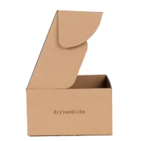 FSC กล่องกระดาษลูกฟูกกล่องบรรจุภัณฑ์กล่องกระดาษแข็งสำหรับการขนส่งขายส่ง