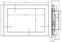 Milesgo 10 pulgadas web HMI PLC todo en uno compatible con BACnet Web monitoreo remoto para la automatización de edificios