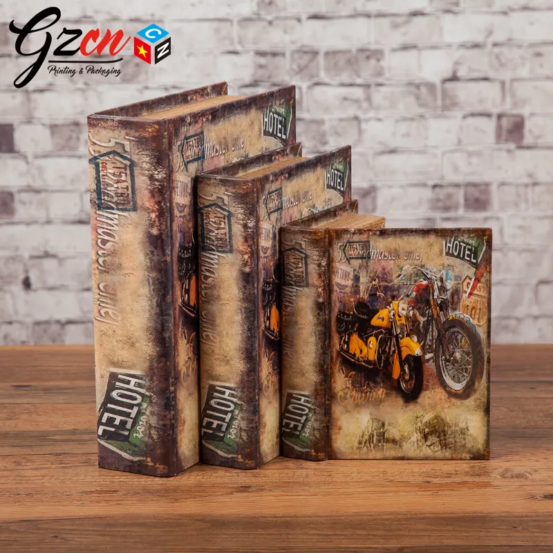 cheap price custom for shop faux fake book decoration