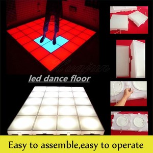 China Glas Aangeraakt Kleur Veranderende Licht Up Dance Floor Mat - Product Image 6